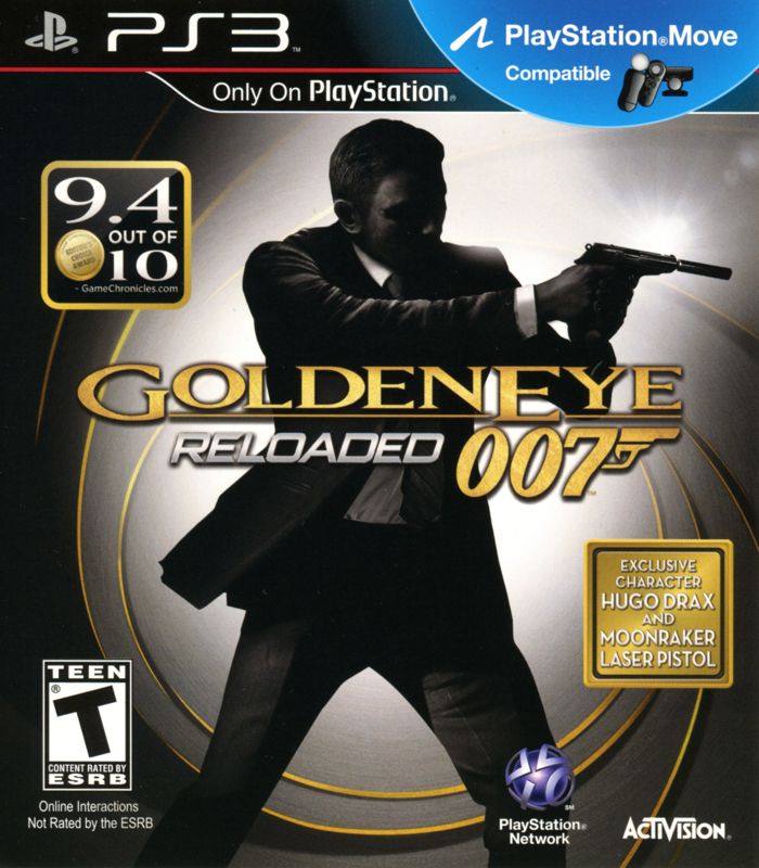 GoldenEye 007: Reloaded box art for Playstation 3